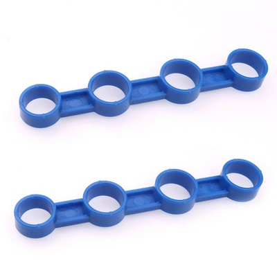  2pcs Finger Erweiterungshülsen Gitarrentrainer Werkzeug Finger Force Span