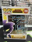 Chuck Huber Signed My Hero Academia Kurogiri Funko Pop! #789 With Prime COA