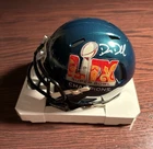 Philadelphia Eagles, Dom DiSandro, Signed Mini Helmet, Beckett Authenticated