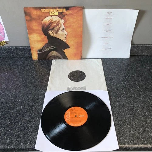 LP VINYL DAVID BOWIE ALBUM LOW RCA PL 12030 UK 1ST PRESS STICKER ON REAR NM-/NM-