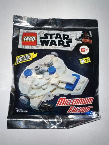 LEGO Star Wars Millennium Falcon Mini Ship Foil Bag 911949 (SEALED)