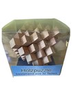 BASIC Holzpuzzle 3D Puzzle Geduldspiel 32 Teile Knobelspiel Kinder Erwachsene
