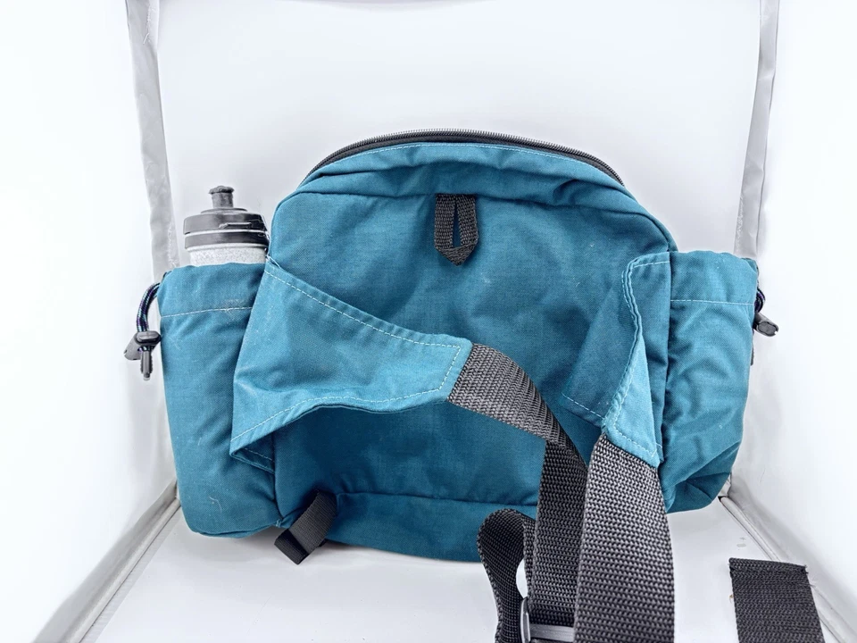 Vtg Outdoor Products Hydration Waist/Fanny Pack W/ Bottle Holders Made In USA - Image 3 of 4