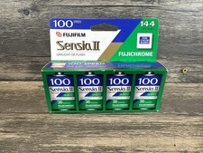 Fuji Fujichrome Sensia II 100 ISO 144 Exp 35mm Film Expired 2000- New  Sealed