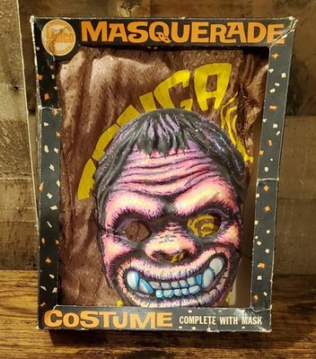 1960's ''TONGA THE GORILLA'' Original HALCO HALLOWEEN COSTUME In The BOX