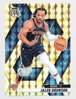 JALEN BRUNSON 2024-25 PANINI MOSAIC GOLD SNAKESKIN PRIZM #4/8 **KNICKS** #176