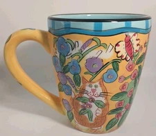 Candace Reiter Catzilla Mug Cats In The Garden 