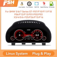 12.3'' BMW X3 F25 X4 F26 X5 F15 X6 F16 LCD Digital Dashboard Cluster Speedometer