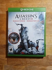 Assassins Creed III 3 Remastered Xbox One Tested Working Great Condition