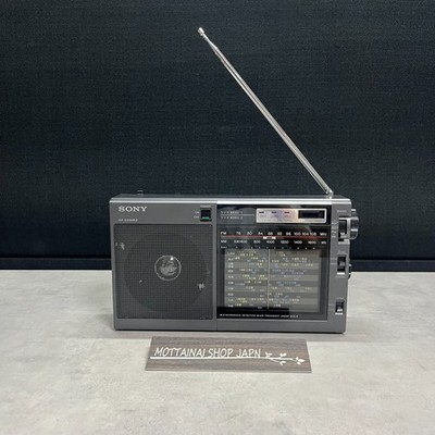 SONY Portable Radio ICF-EX5MK2 FM AM Nikkei Analog Tunning Working Tested Good!!