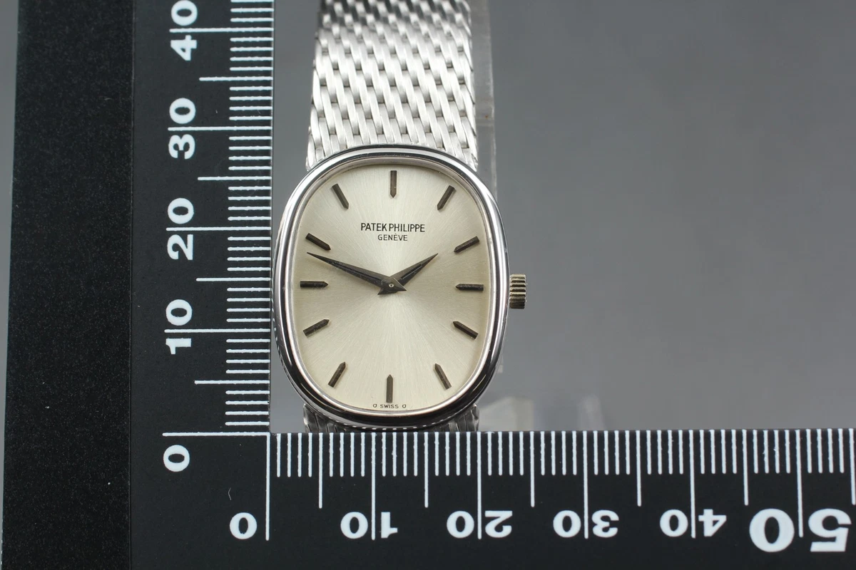 [Casi COMO NUEVO] Patek Philippe Golden Ellipse 4226 Reloj Manual Oro Blanco ...