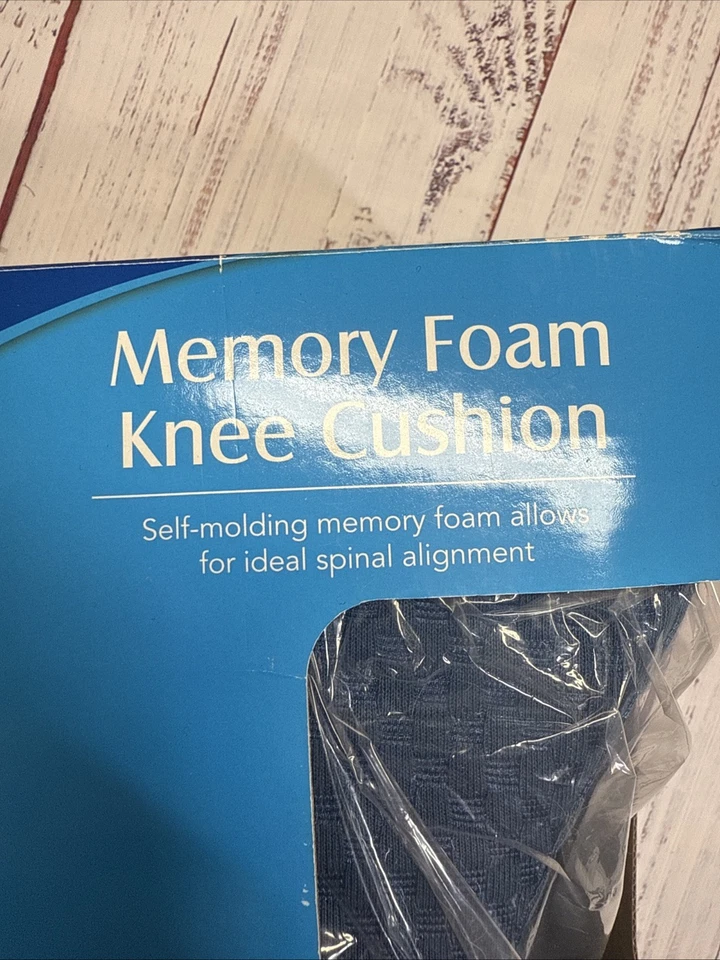 Carex Memory Foam Knee Pillow.  Premium Quality Self Molding Memory Foam.   - Image 4 of 4