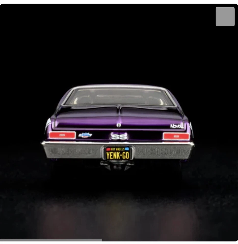 Preventa 🔥Hot Wheels RLC 1972 Chevy Nova SS Spectraflame púrpura🔥 Foto 4 de 4