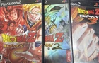 Dragonball Z Budokai 1, 2 & 3 PlayStation 2 PS2  CIB 2 & 3 w/manuals ￼