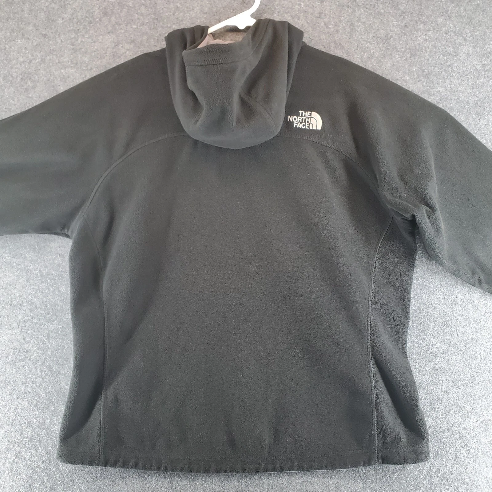 north-face fleece windwall hooded waffle thermal jacket