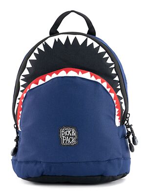 Pick Pack zaino Shark Shape Backpack S Navy
