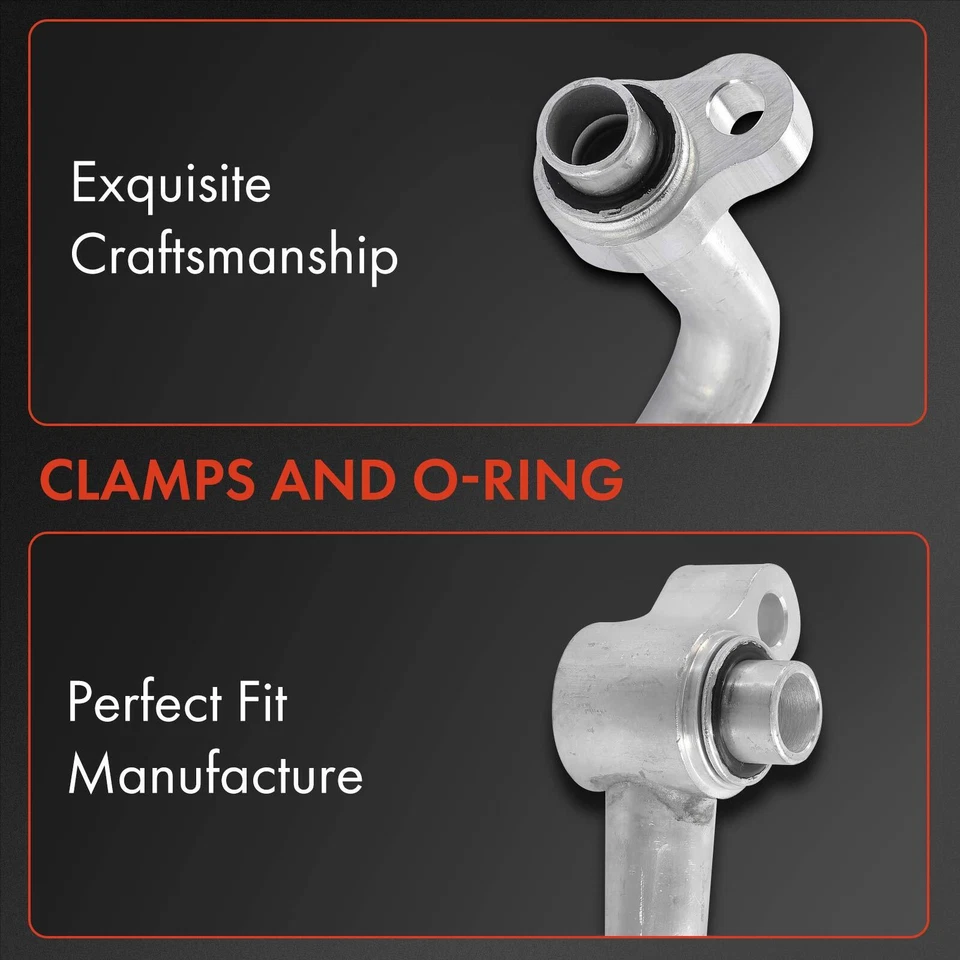 Manguera de línea de succión de refrigerador de aire acondicionado para Chevrolet Venture Pontiac Buick Oldsmobile Foto 3 de 4