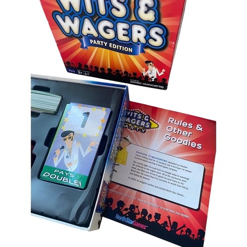 COMPLETE! Wits & Wagers Party Edition Award-Winning History's Most Party Game - Picture 4 of 6