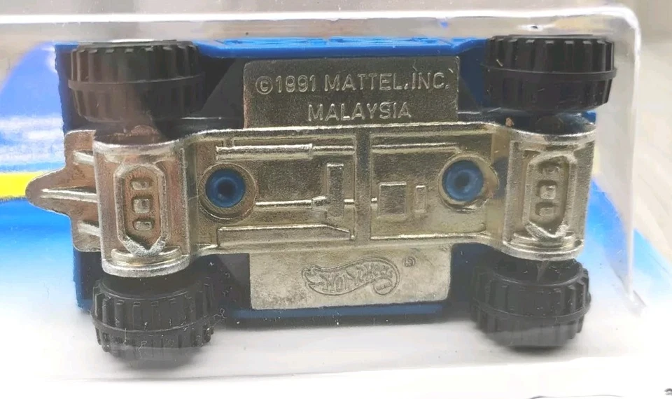 Hot Wheels International Race Team Hummer 1997 azul cromo RZRSp francés 16906 Foto 4 de 4