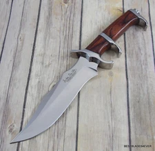 GIL HIBBEN LEGACY III FIGHTER HUNTING BOWIE KNIFE WITH LEATHER SHEATH 