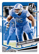 2023 Panini Donruss - Romeo Okwara #104 Detroit Lions