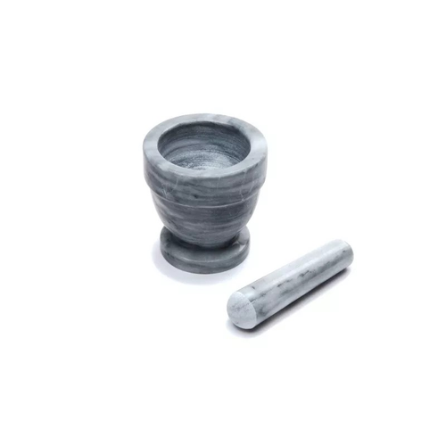NEW Eco Home Elegant/Durable Marble Mortar And Pestle Herb/Spice Grinder