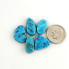 Natural Morenci Turquoise cabochons cabs Gemstones gems stones m323