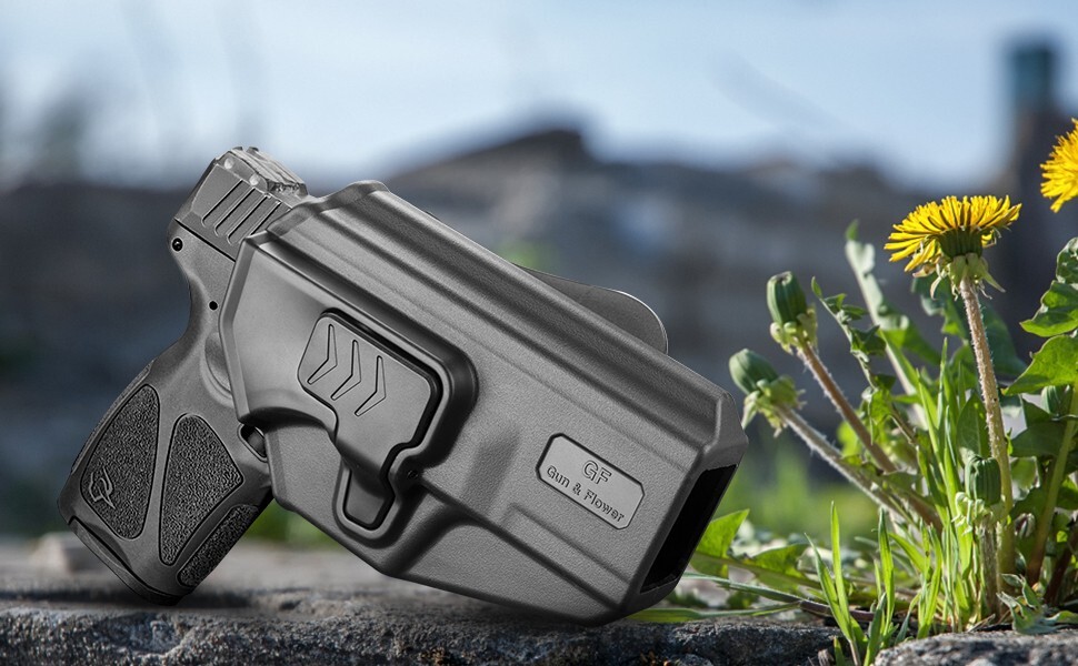 Étéui Taurus G3 OWB Polymer Gun & Flower - Port De Ceinture Paddle - Neuf