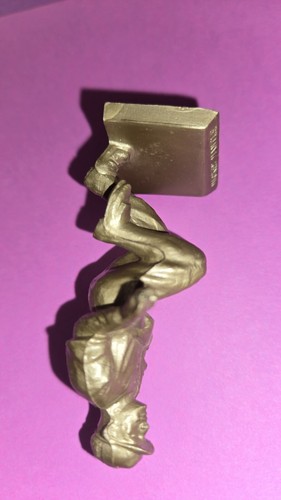 GHOST-RARE 1956 MICKEY MANTLE HOF BIG LEAGUE STATUE TOY FIGURE MISSING BAT TPHLC - Imagen 11 de 15