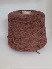 Rayon Yarn ILARIA S.R.L. Calenzano Fi Vanilla NM 3000 Chenille Crochet Handloom