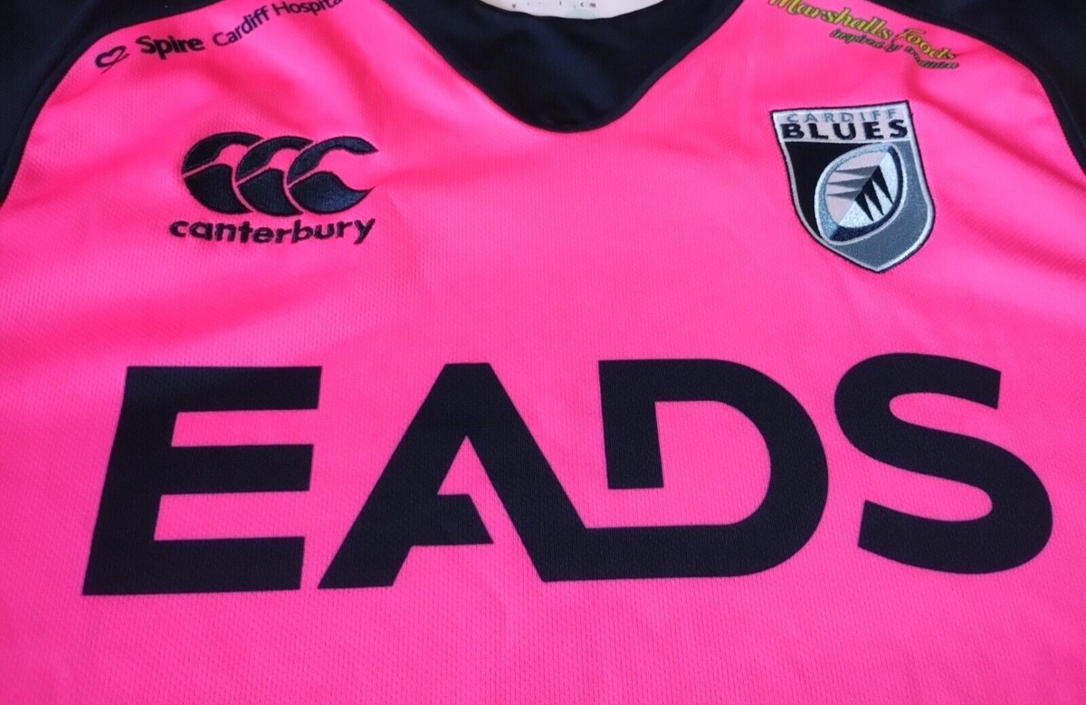 Cardiff Blues Rugby European Shirt 2013/2014 - Canterbury XL