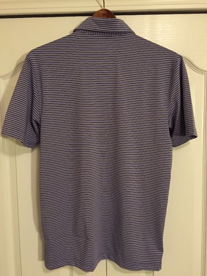 ⛳New Under Armour Men's Small-S Golf/Polo Shirt-Gray/Purple Stripe-Jordan Spieth | eBay UK