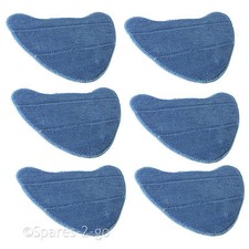 HOLME HDSM4001 ADSM4001 Steam Cleaner Mop Pads Hard Floor Cleaning Pad Cover x 6