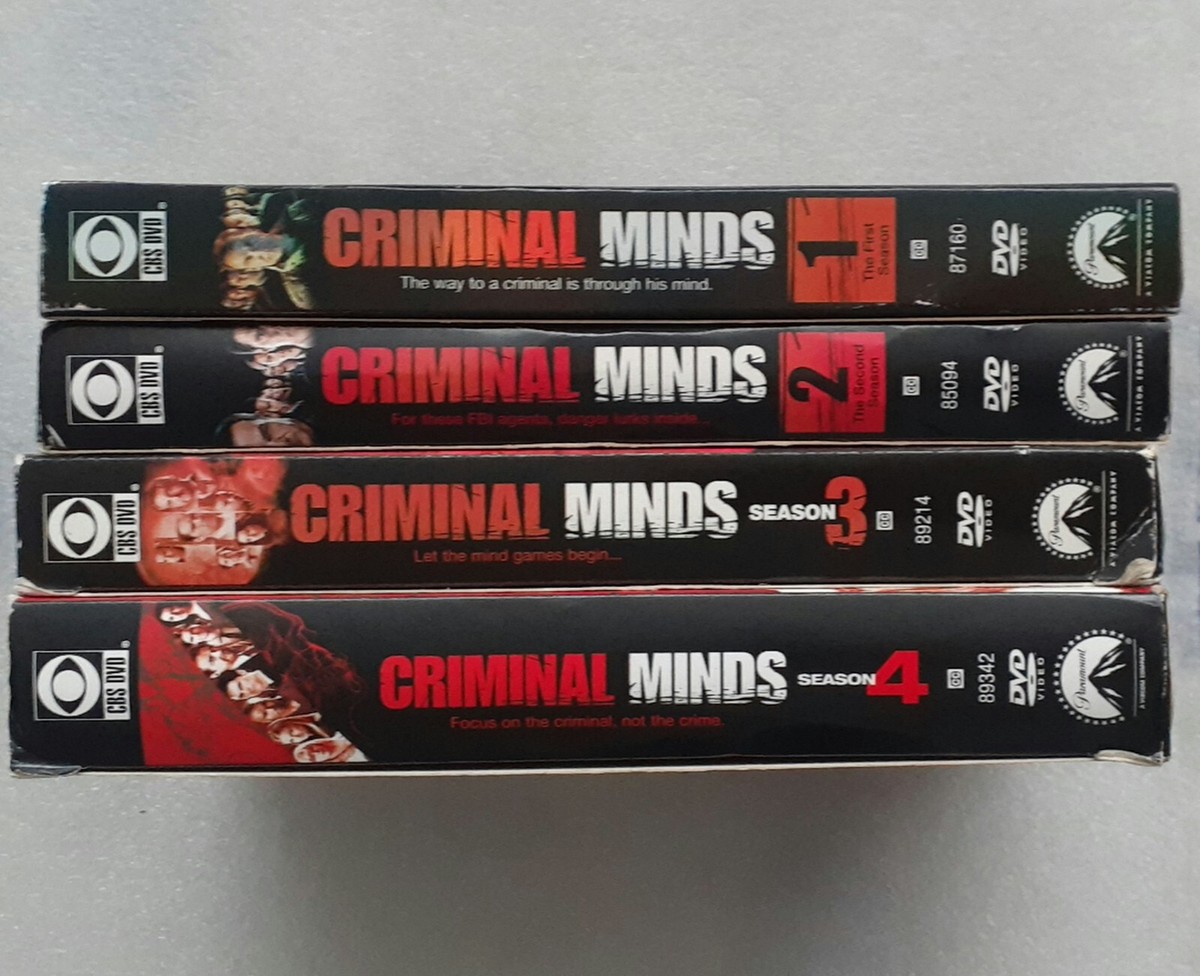 Criminal Minds Complete Season 1 2 3 4 And 6 DVD Set (2005