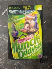 Oddworld: Munch’s Oddysee Microsoft Xbox Video Game Manual only
