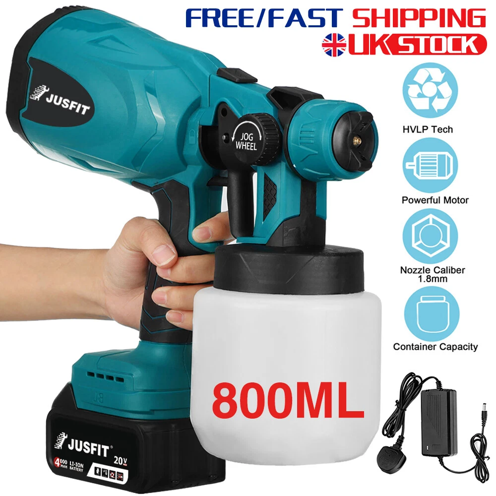 Air compressor spray gun 2024 for fence painting