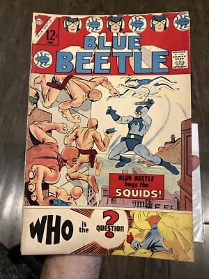 Blue Beetle #1 (Charlton June 1967) 1st Appearance Of The Question