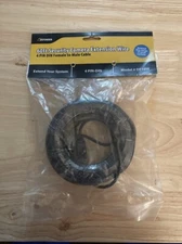 Defender DF10W 60ft Security Camera Extension Cable Wire 4 Pin DIN Female/ Male