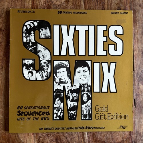 SIXTIES MIX - GOLD GIFT EDITION - EX+/MINT DOUBLE VINYL LP / MEGAMIX - 第 1/9 張圖片