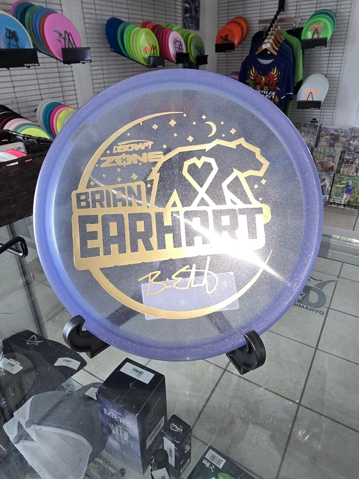 New Discraft Tour Series Violet & Gold- Z Zone, 175g, Brian Earhart Exclusive - Image 3 of 4
