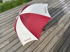 Cognac hennessy logoed golf umbrella