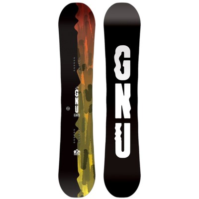 GNU GWO Men's All-Mountain Snowboard, 153cm MY25