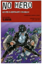 No Hero #1 Signed Poster Ed, LTD to 2000, NM, Avatar, Warren Ellis