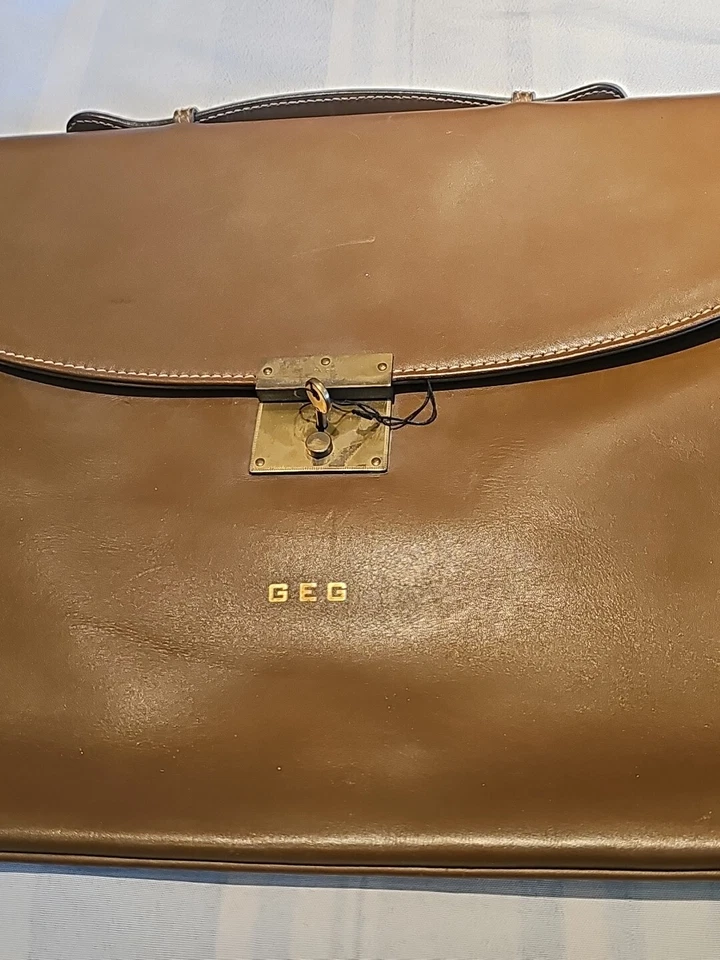 Maletín de cuero GUCCI - Vintage excelente estado. envío gratis Foto 3 de 4