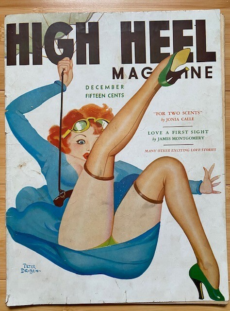 High Heel Magazine Volume #1  # 9 - Dec. 1937 -Vintage