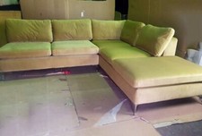 Made Monterosso 5 Seater Sofa in Mustard Velvet