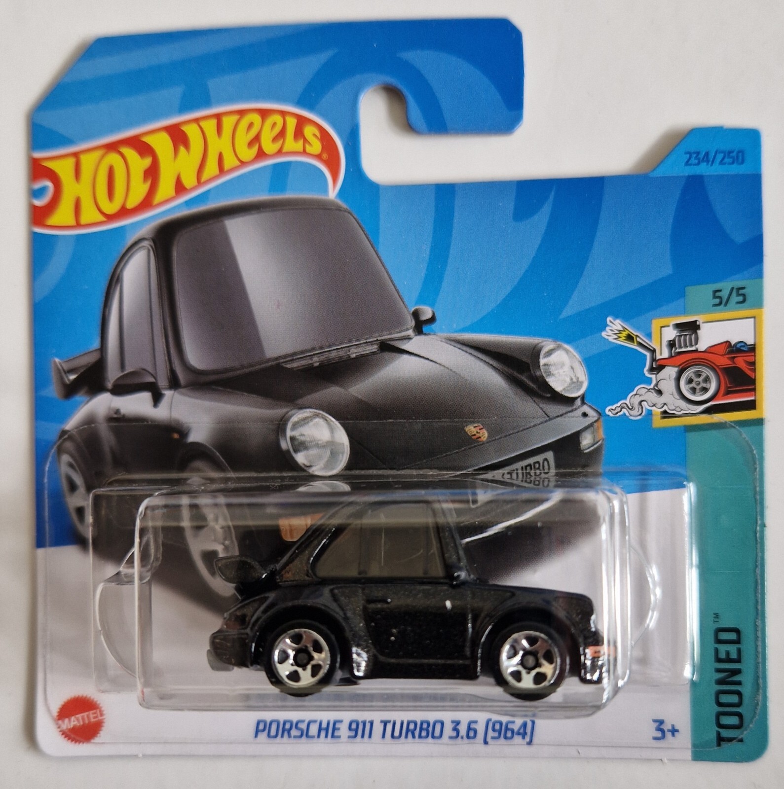 Hot Wheels 2023 Porsche 911 Turbo 3.6 964 TOONED New Casting