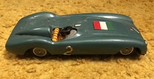Vintage Made in Japan Tin Toy Ferrari Friction Race Car 2
