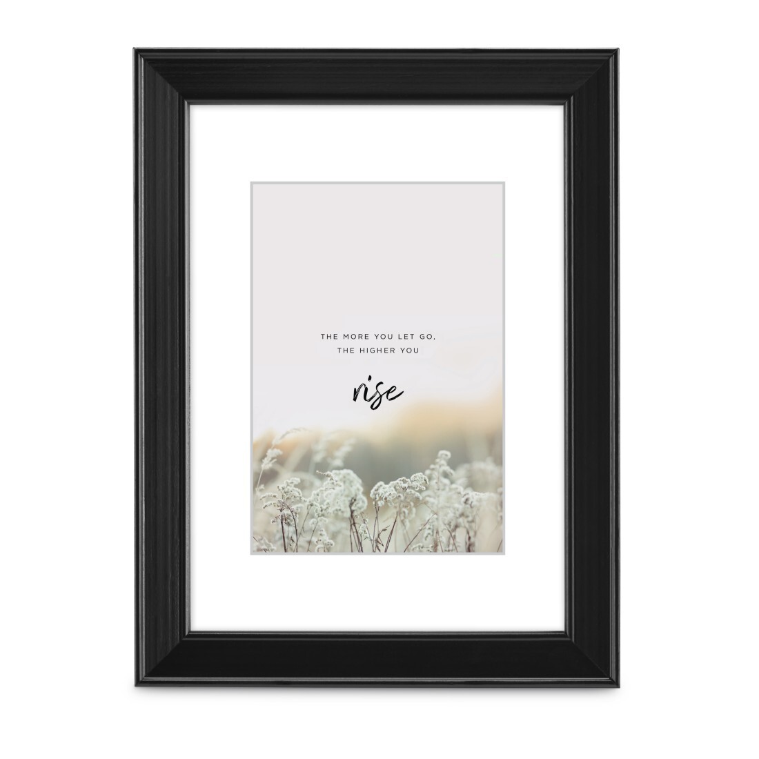 Photo Frame IN Wood " Rise ", Black, 20 X 30 CM eBay