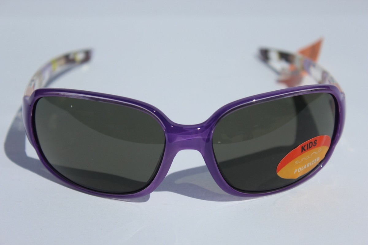 SUNCLOUD Picnic POLARIZED Sunglasses Purple/Crystal Flowers  display picture 3